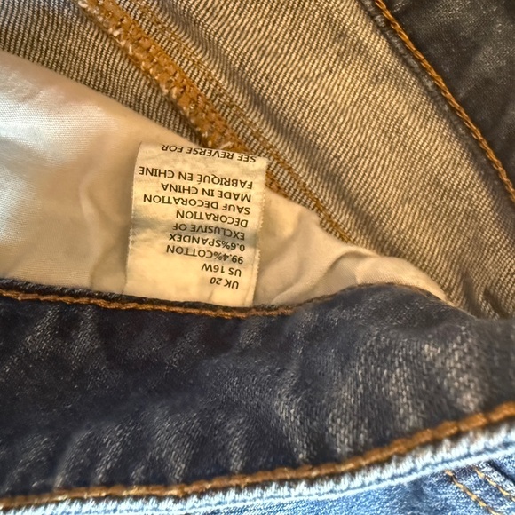 3 Distressed Denim Plus Size Jean Shorts Trio - Blue - Picture 6 of 10